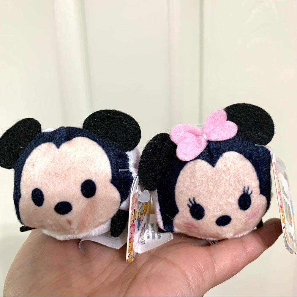 NWT Disney Tsum Tsum Easter 2024 pastel Mickey and Minnie Set